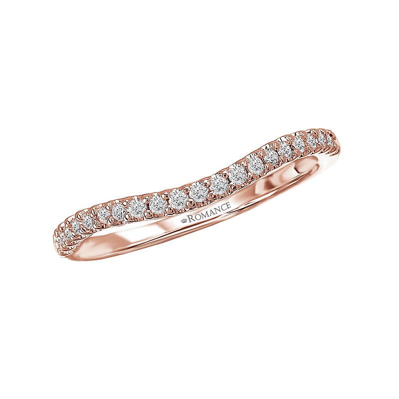 Romance Curved Wedding Band