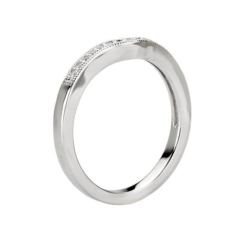 Romance Curved Wedding Band
