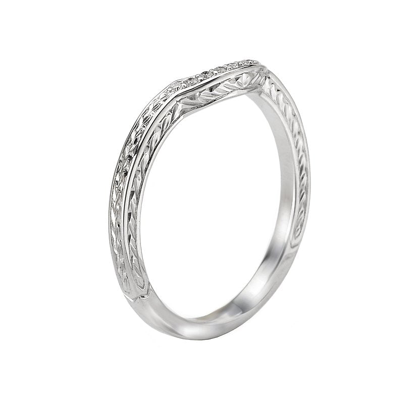 Romance Curved Wedding Band