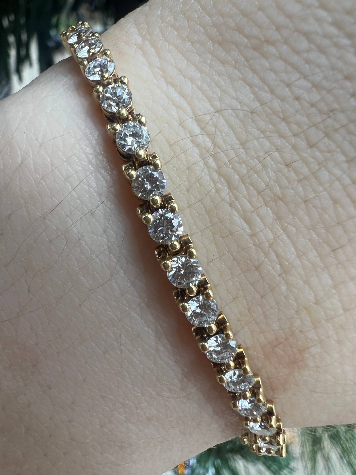 3.50 carat Diamond Tennis Bracelet