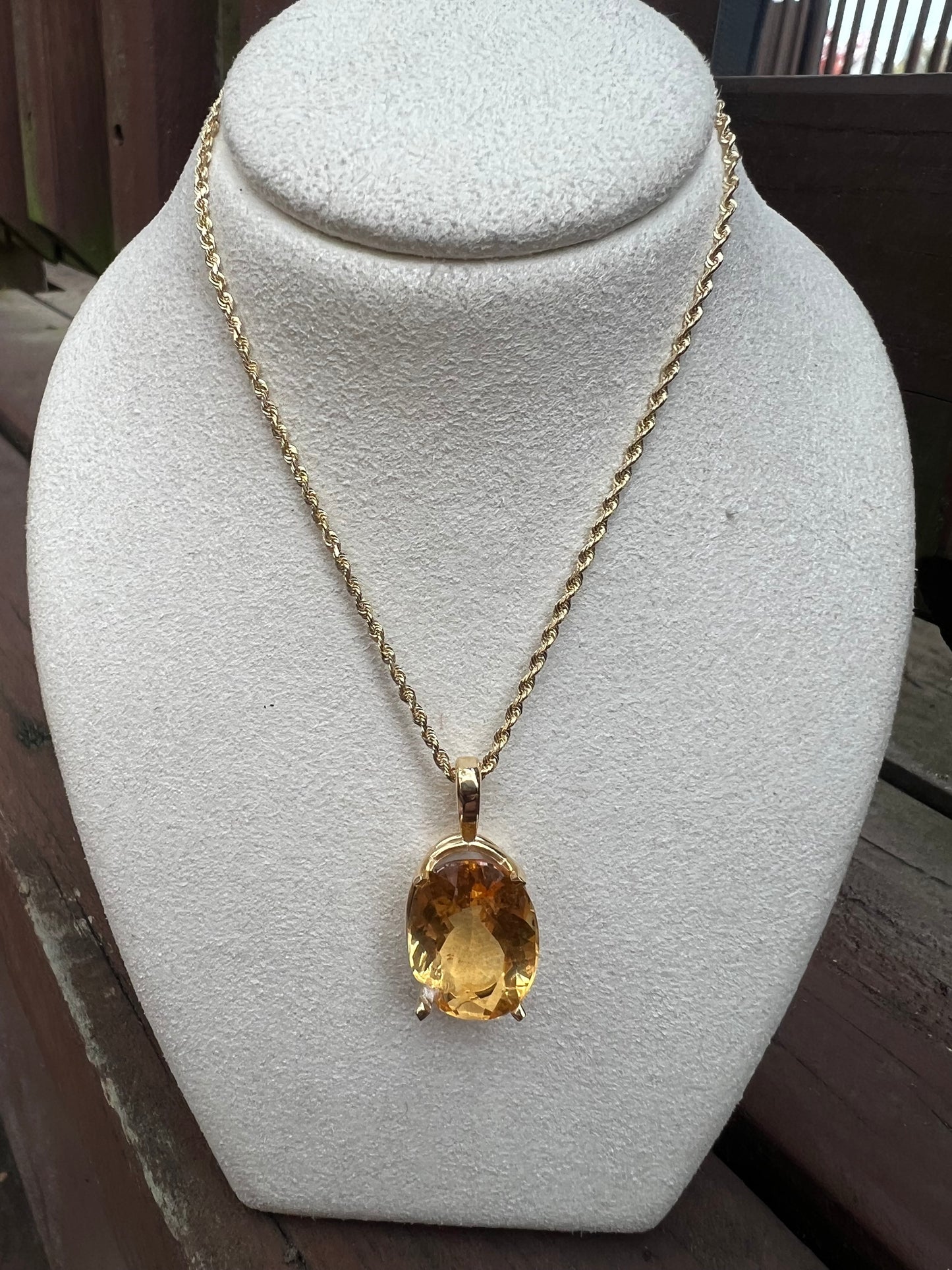 Citrine Necklace