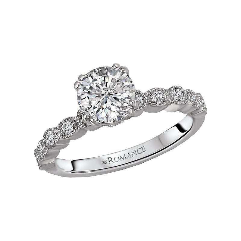 Romance Accented Solitaire Ring