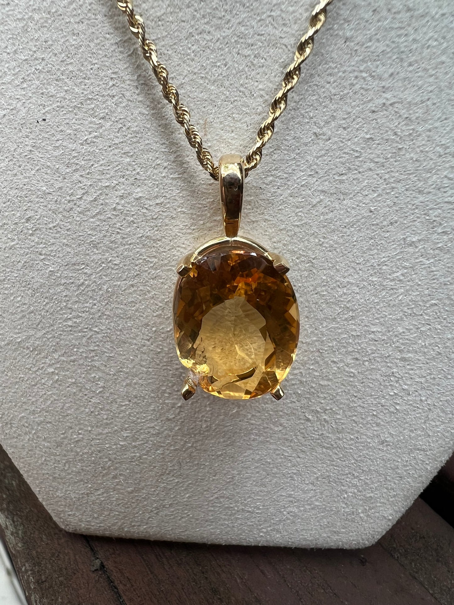 Citrine Necklace