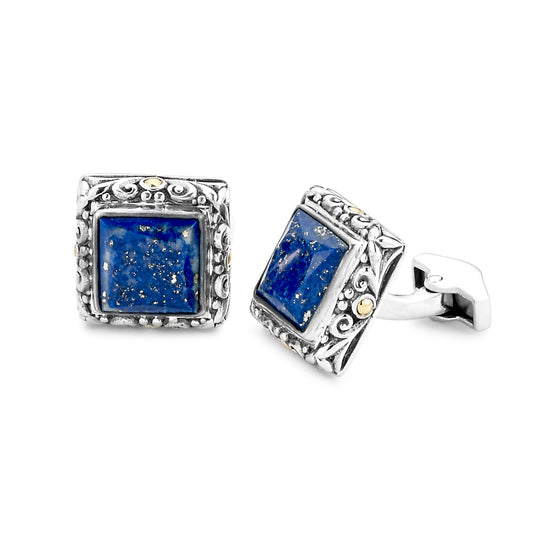 Samuel B Solomon Cufflinks - Lapis