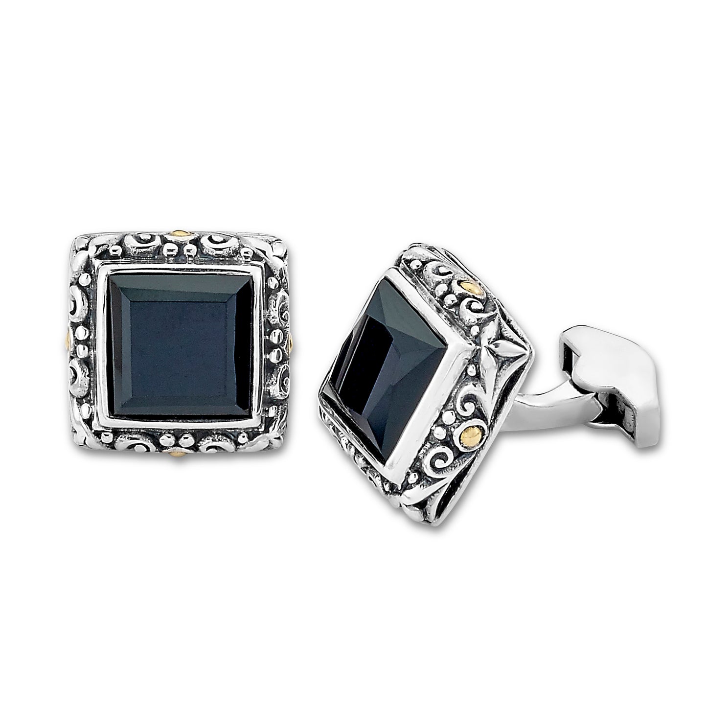 Samuel B Solomon Cufflinks - Onyx