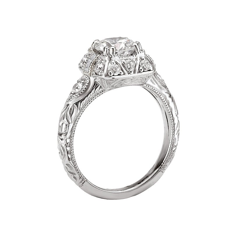 Romance Vintage Halo Ring