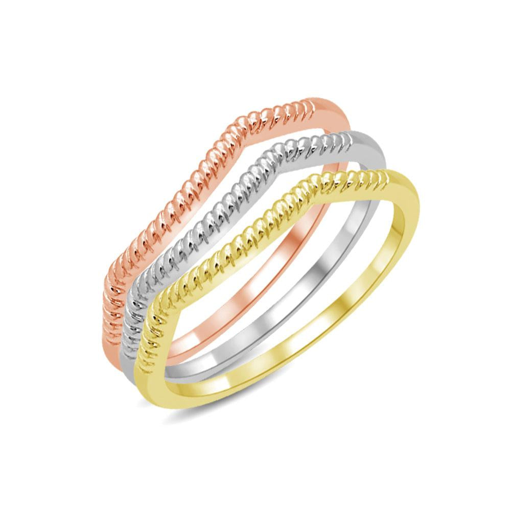 14K Rose Gold Plain Band