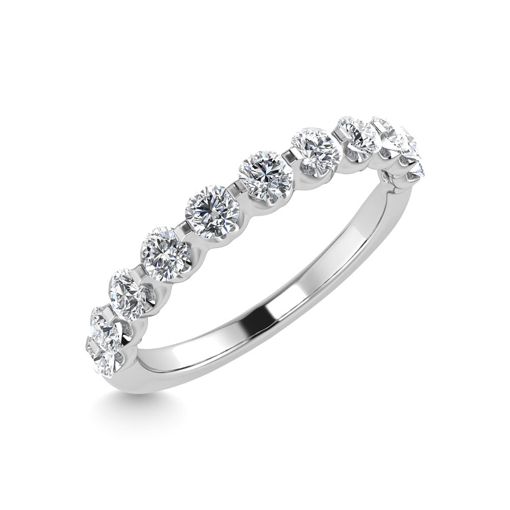Diamond 1/2 Ct.Tw. Anniversary Band in 14K White Gold