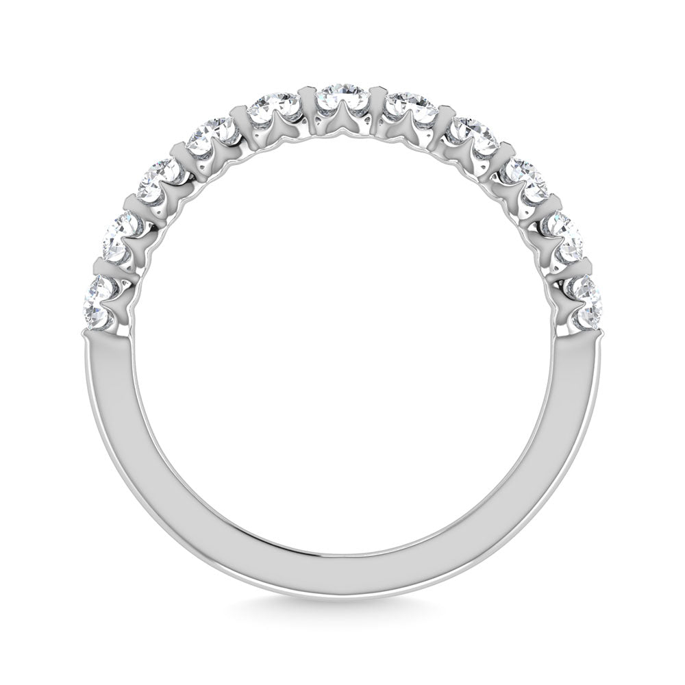 Diamond 1/2 Ct.Tw. Anniversary Band in 14K White Gold