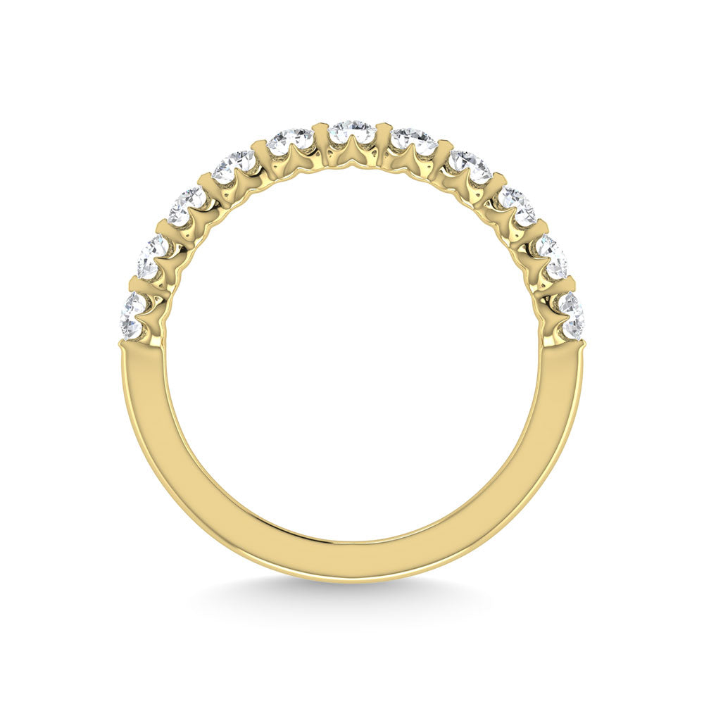 Diamond 1/2 Ct.Tw. Anniversary Band in 14K Yellow Gold