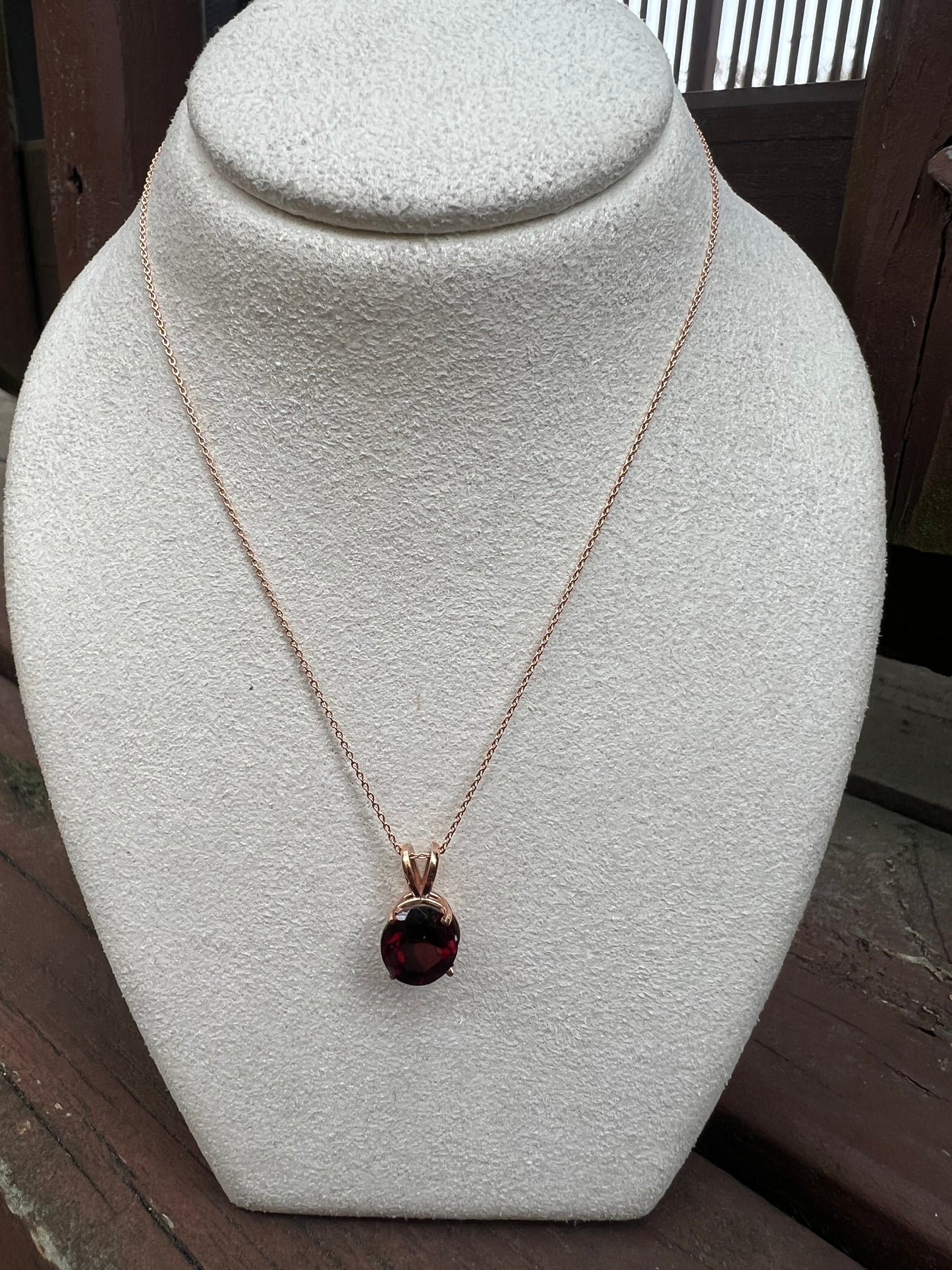 Garnet Necklace