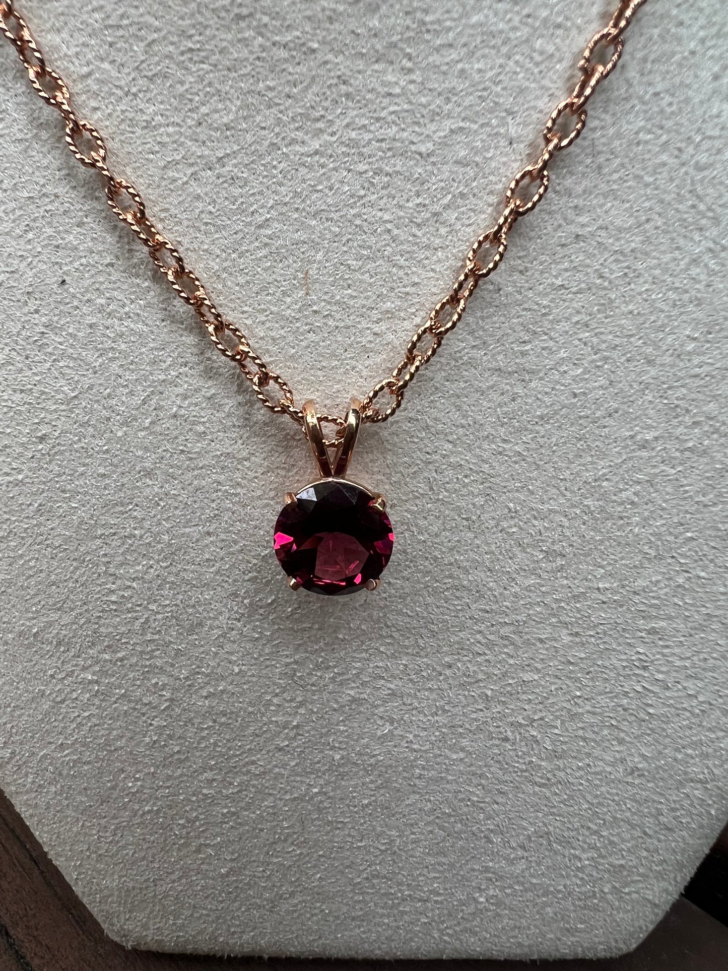 Garnet Necklace