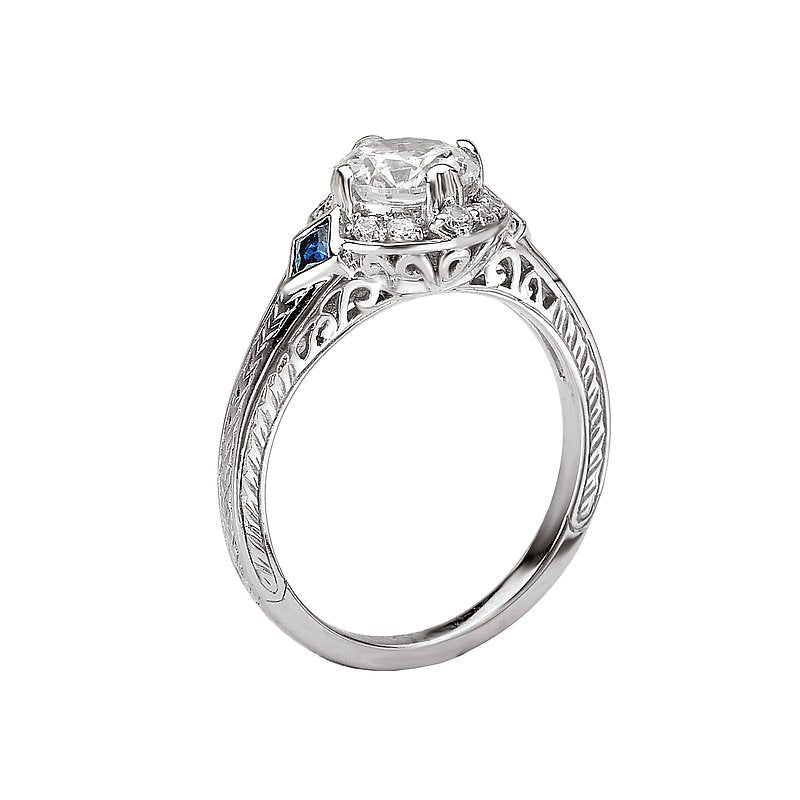 Romance Sapphire Vintage Ring