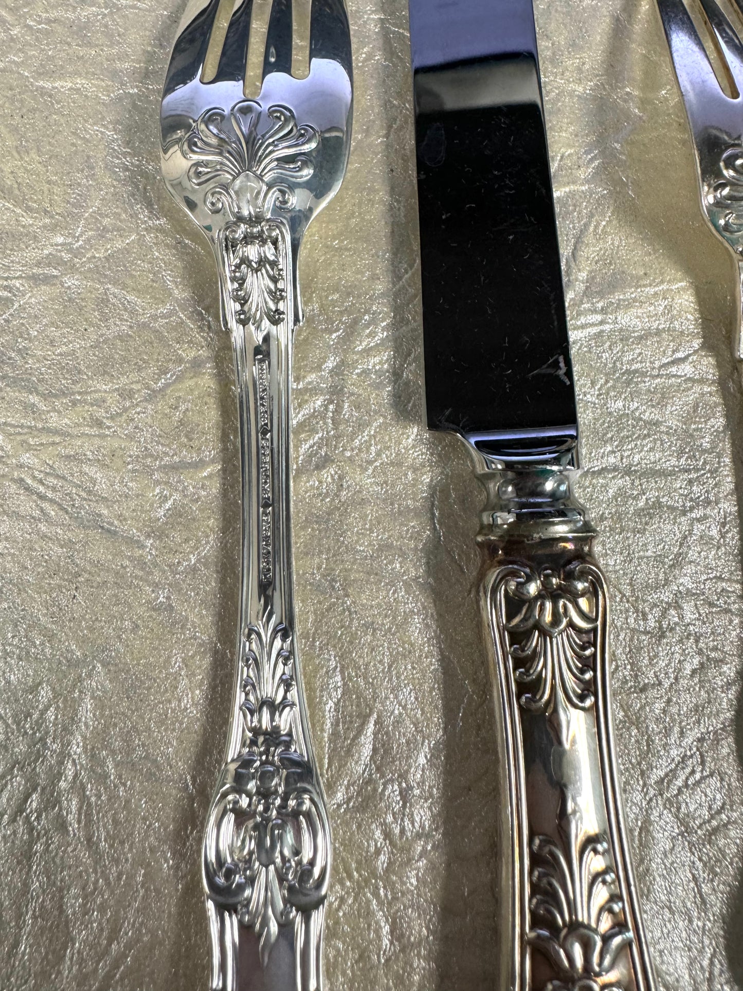 Vintage Tiffany & Co English King Sterling Silver Silverware Flatware