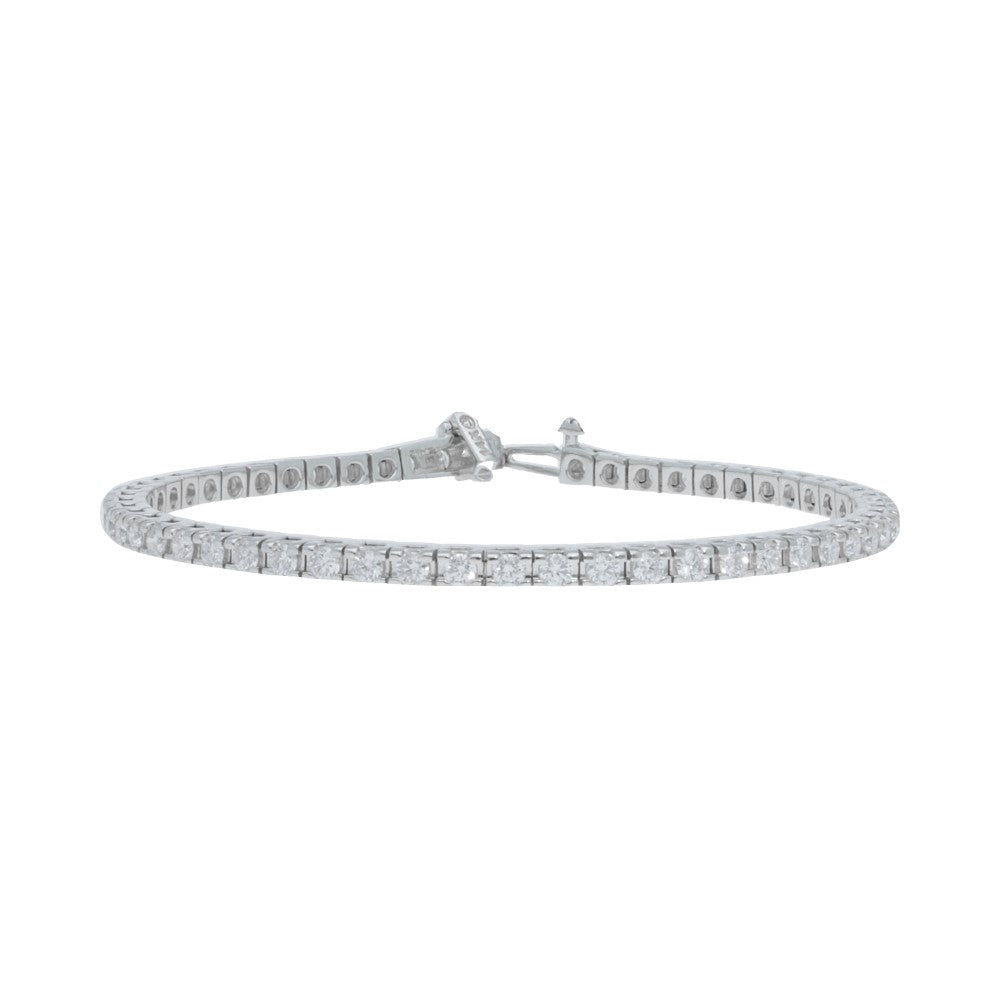 4 Prong Diamond Tennis Bracelet