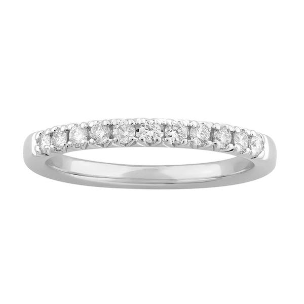 Diamond Band 0.25 ct tw 14k White Gold