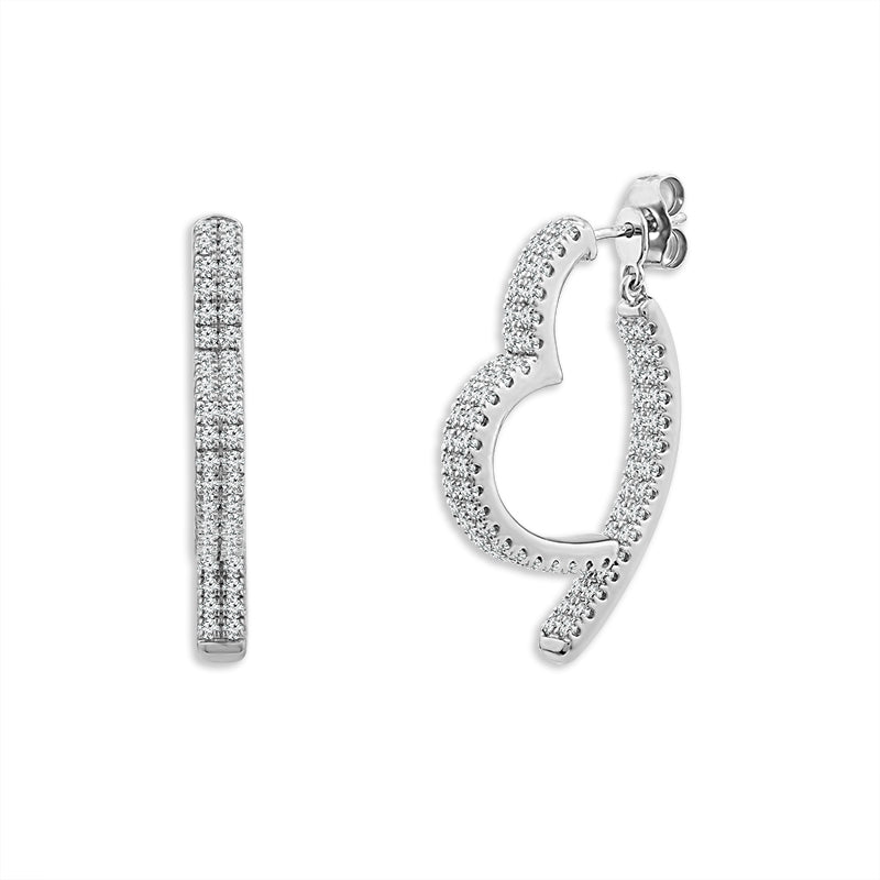 Diamond Fashion Earrings 1.50 ct tw 14k Yellow Gold