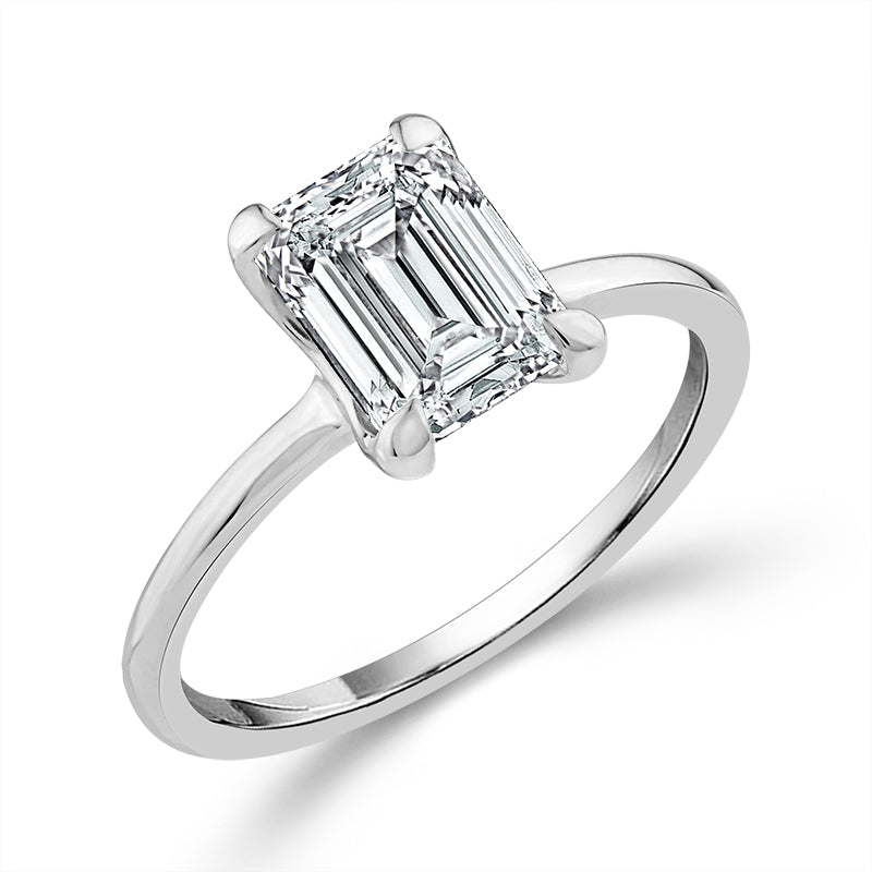 Diamond Solitaire Ring 2 ct tw 14k Yellow Gold
