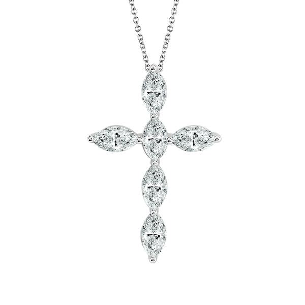 Diamond Fashion Pendant 1.13 ct tw 14k White Gold