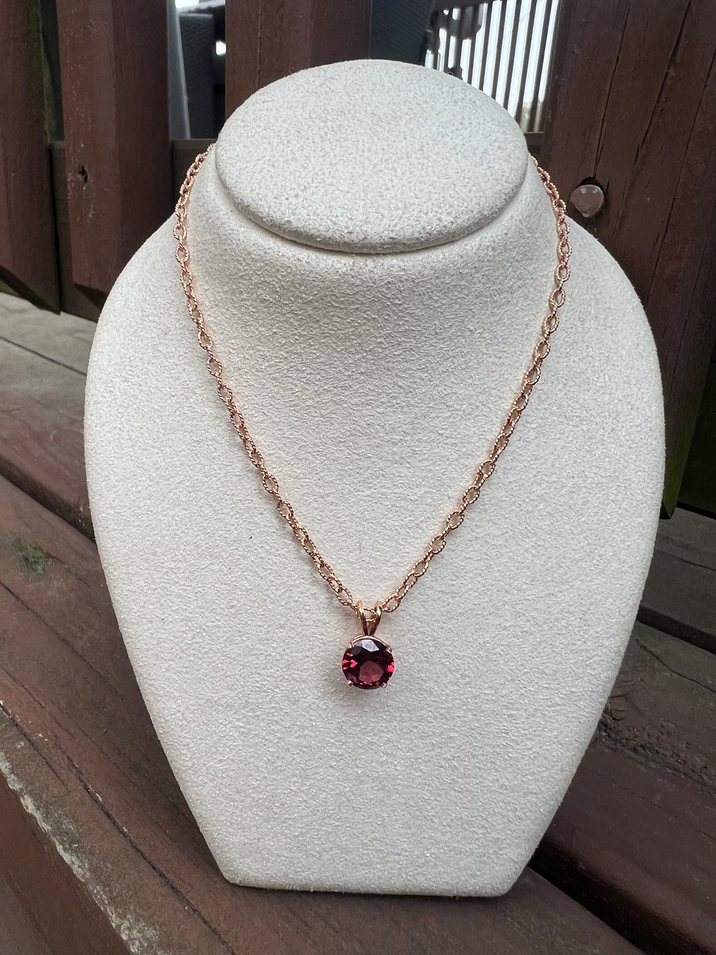 Garnet Necklace