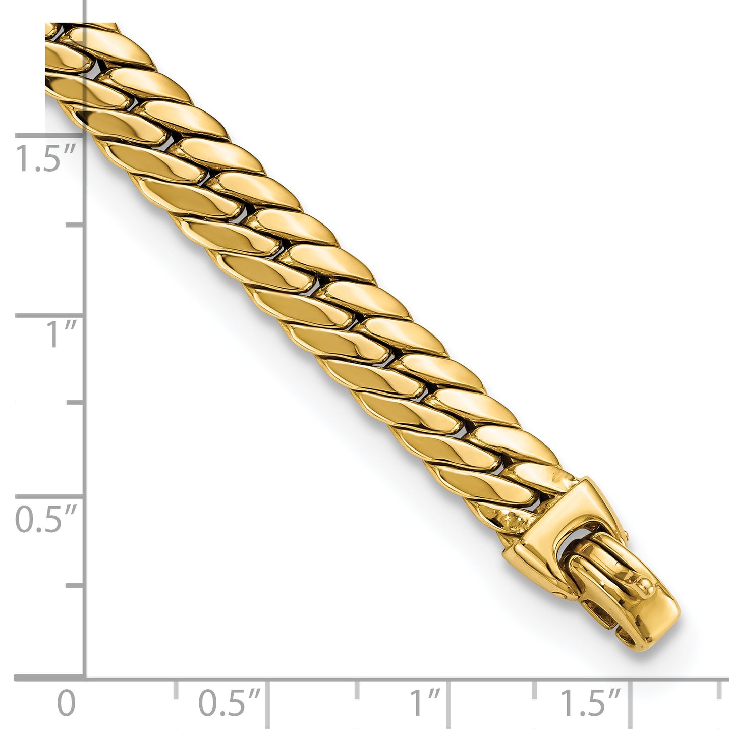 14k Large Snake Chain Bracelet