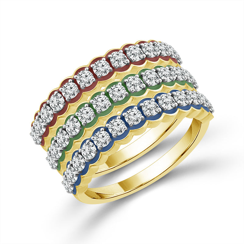 Diamond Band 1.50 ct tw 14k Yellow Gold