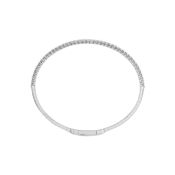Diamond Bangle 1 ct tw 14k White Gold