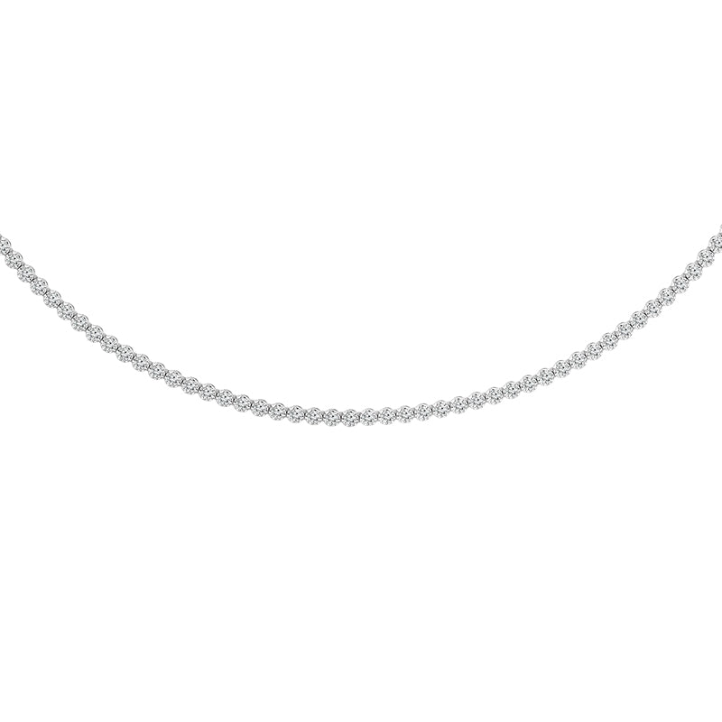 Diamond Fashion Necklace 1.67 ct tw 14k White Gold