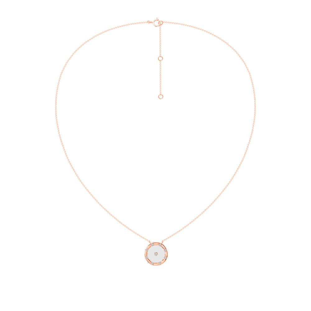 Diamond Fashion Pendant 0.14 ct tw 14k Rose Gold
