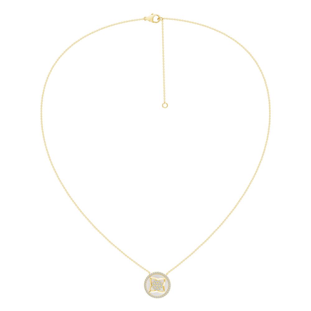 Diamond Fashion Pendant 0.25 ct tw 14k Yellow Gold