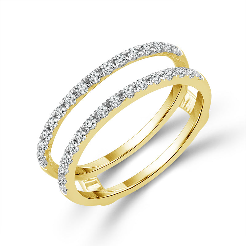 Diamond Enhancer Ring 0.33 ct tw 10k White Gold