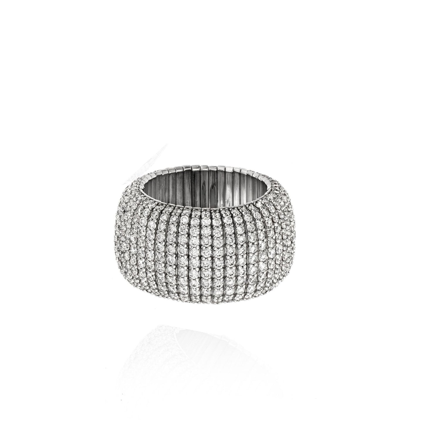 Large Diamond Stretch Ring