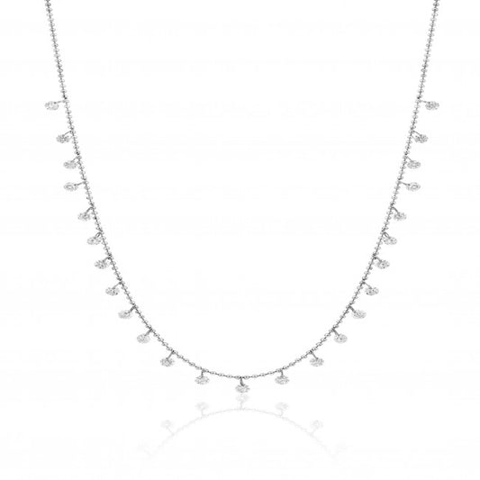Brevani 24 Multi Dashing Diamond Necklace