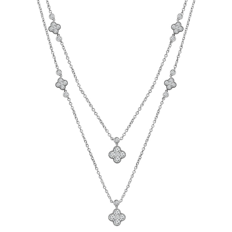 Diamond Fashion Necklace 4 ct tw 14k Yellow Gold