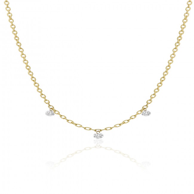 Brevani 3 Dashing Diamond Necklace