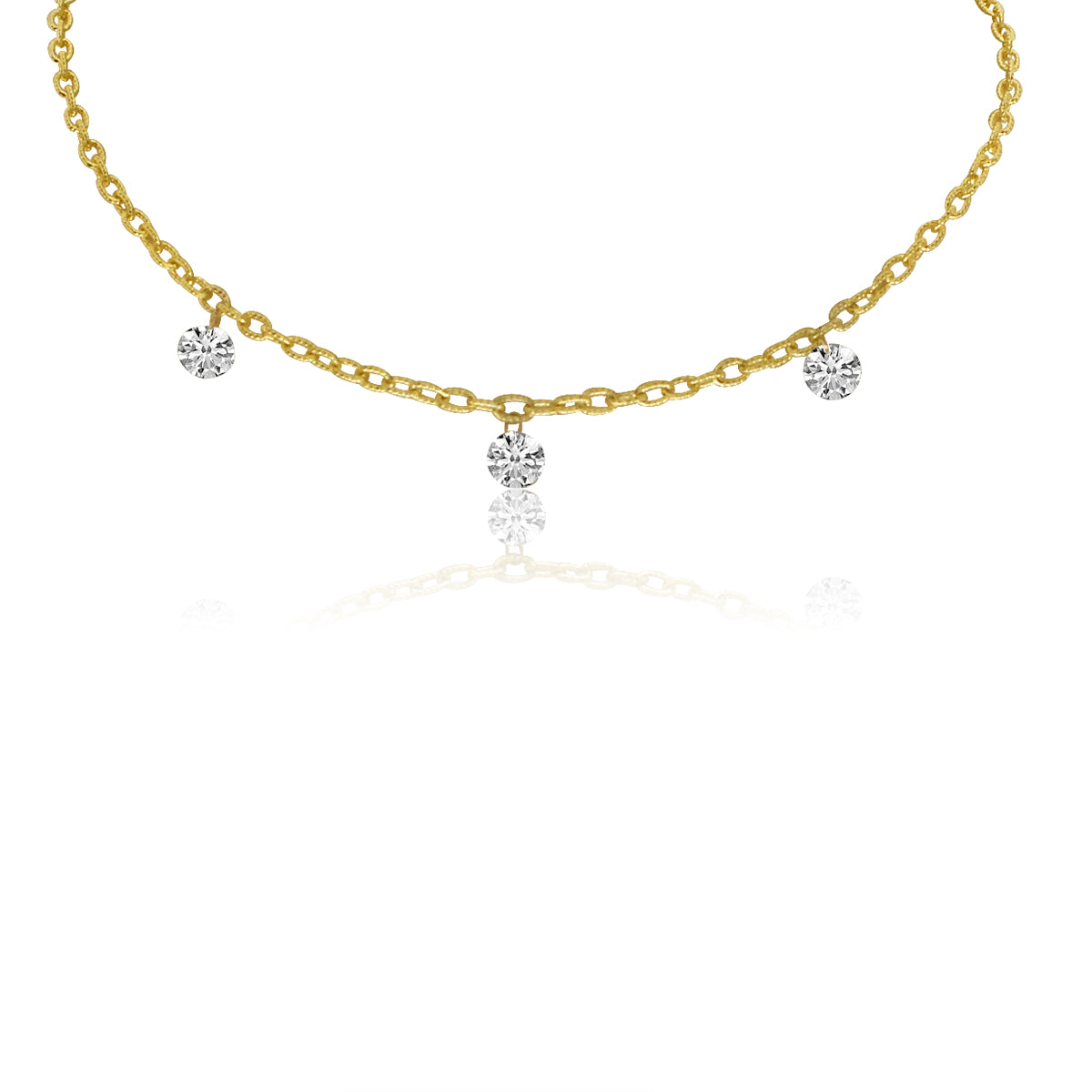 Brevani 3 Dashing Diamond Necklace