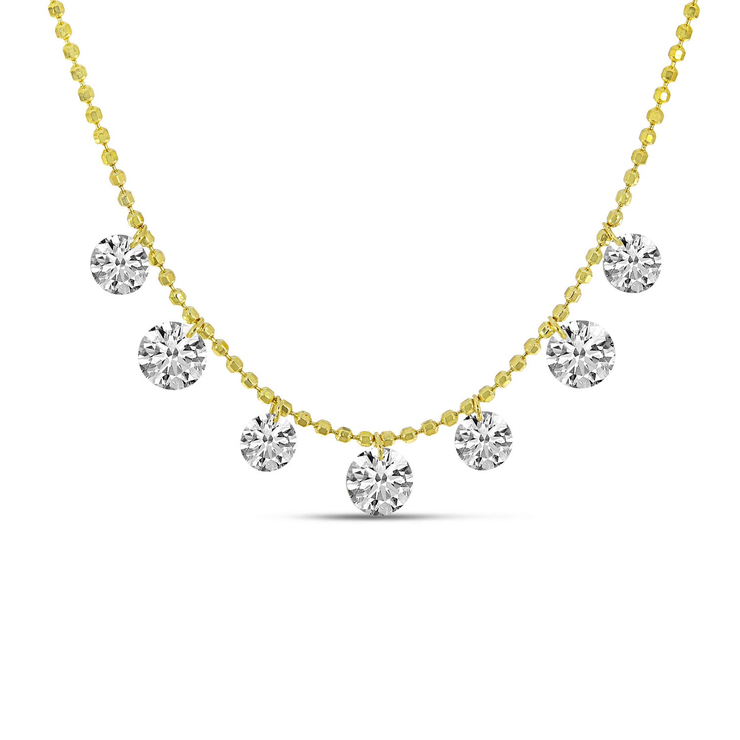 Brevani 7 Dashing Diamond Necklace