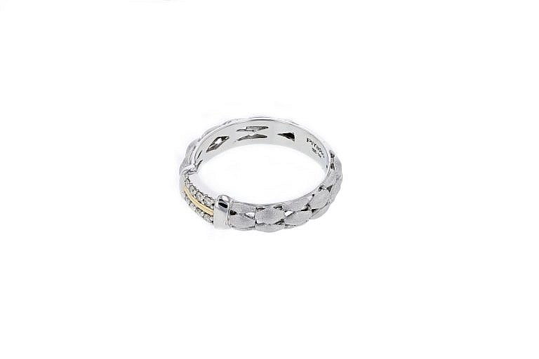 PIYARO Matte Silver Ring