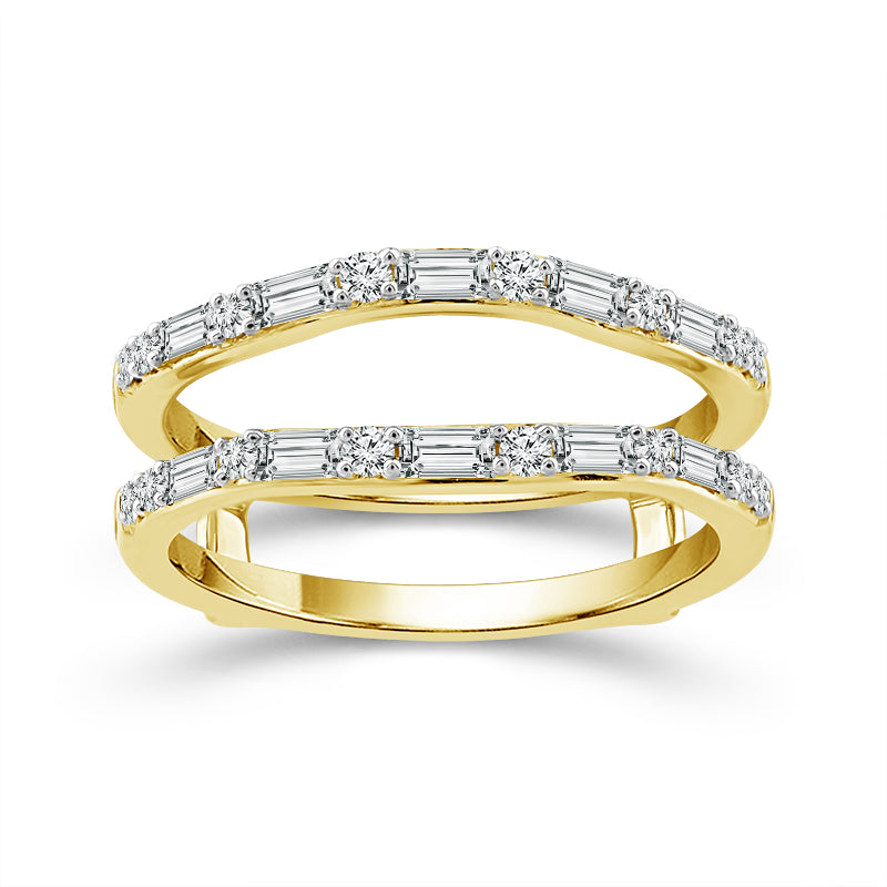 Diamond Enhancer Ring 0.50 ct tw 14k Yellow Gold