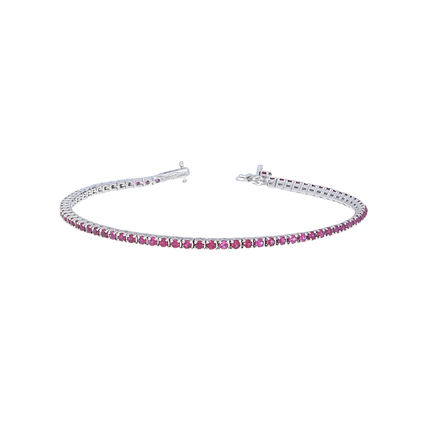 Ruby Tennis Bracelet