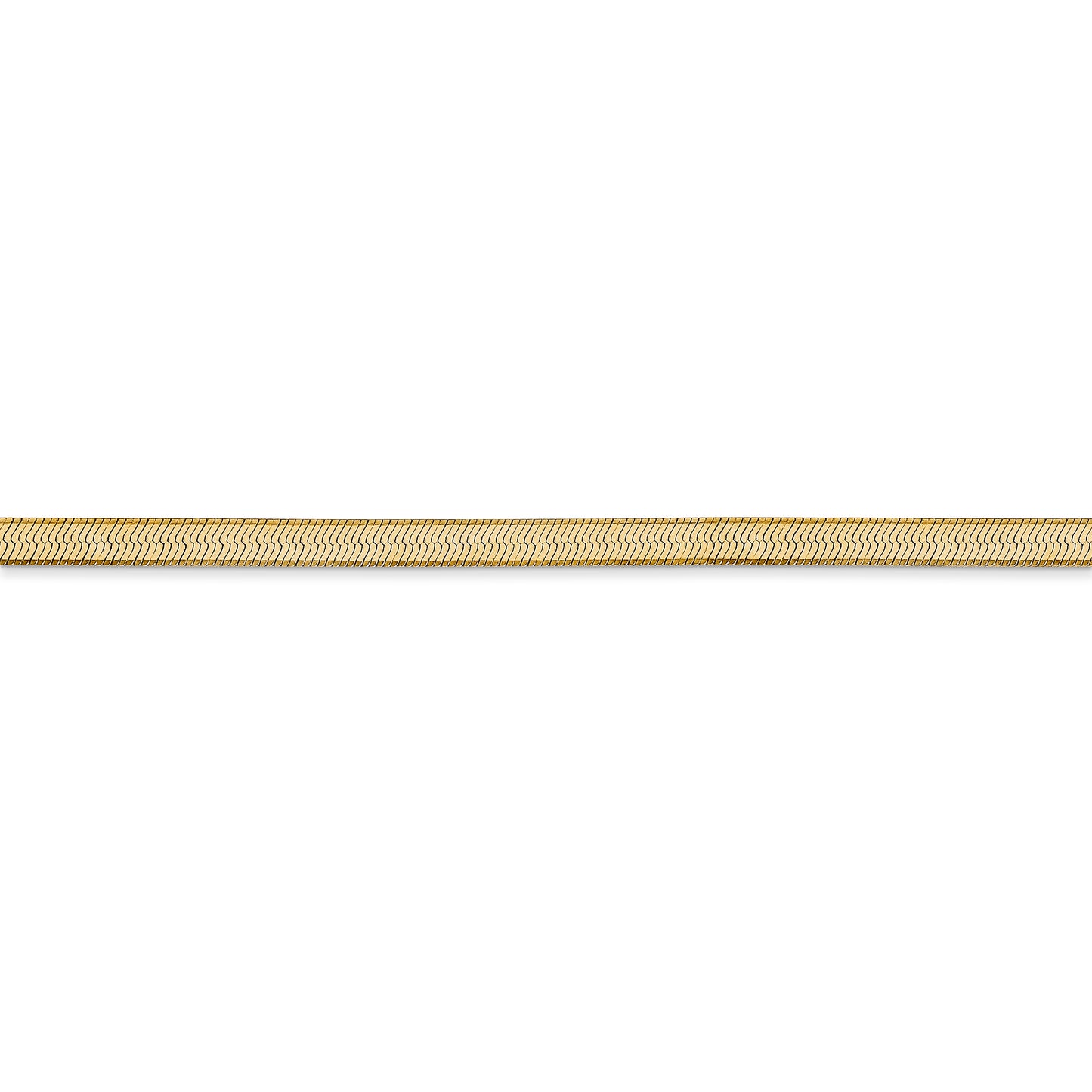 14k 3mm Silky Herringbone Chain