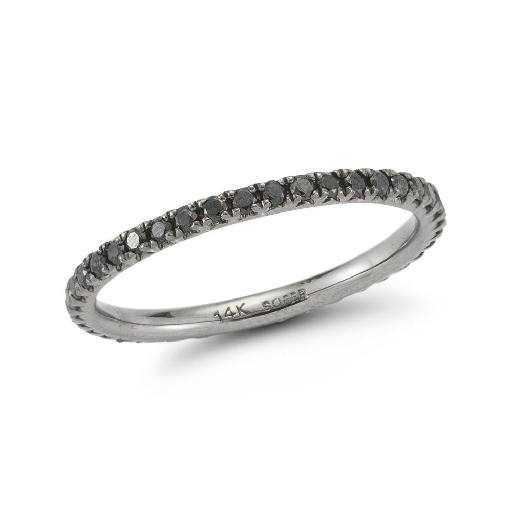 Black Diamond Eternity Stackable Band