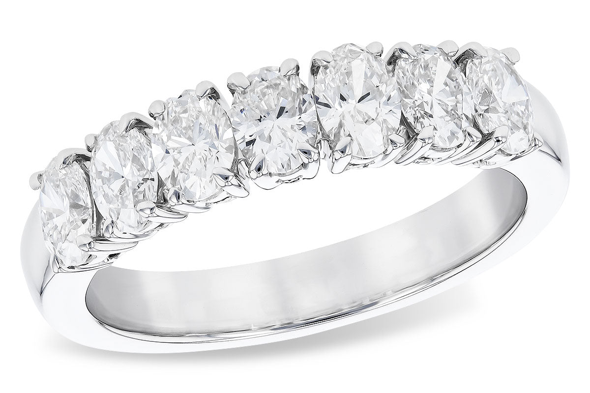 Oval Diamond Anniversary Band