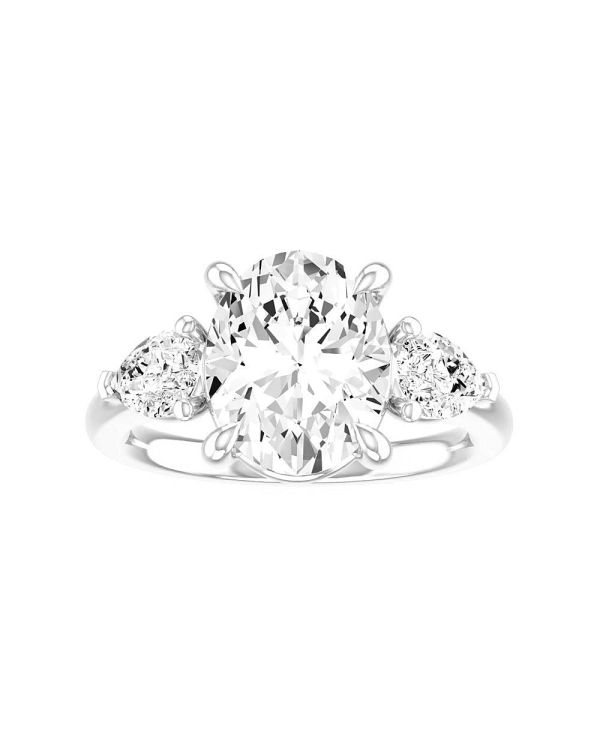 2.0 ct Oval 3-Stone Diamond Engagement Ring