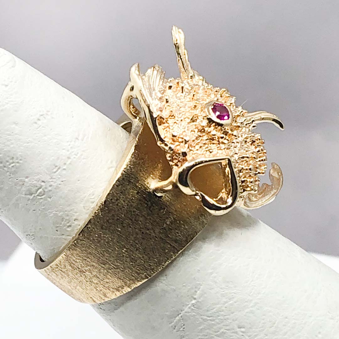 Gold Fish Ring