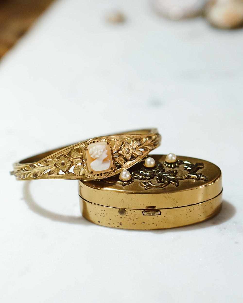 Vintage Cameo Bracelet