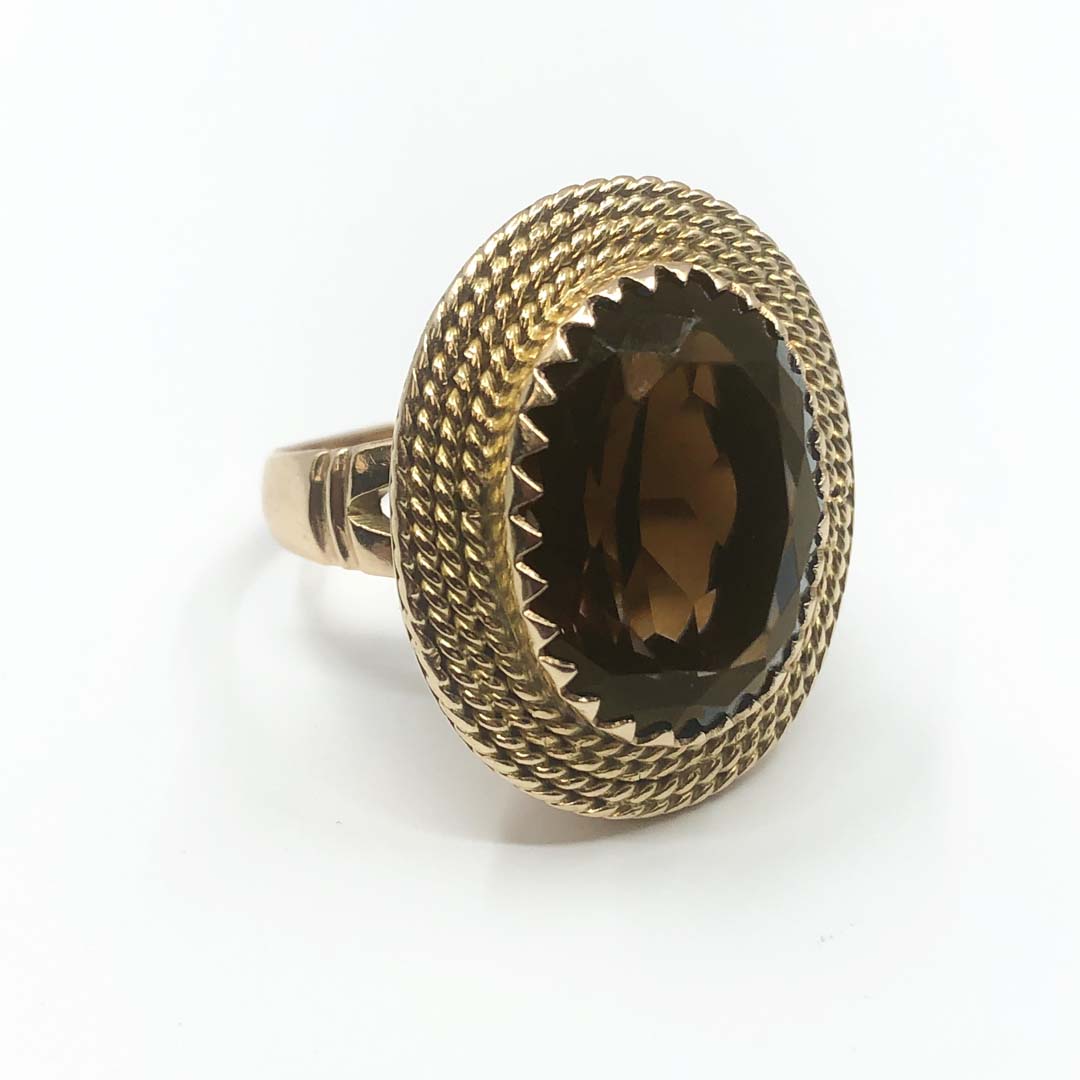 Smokey Quartz Ring