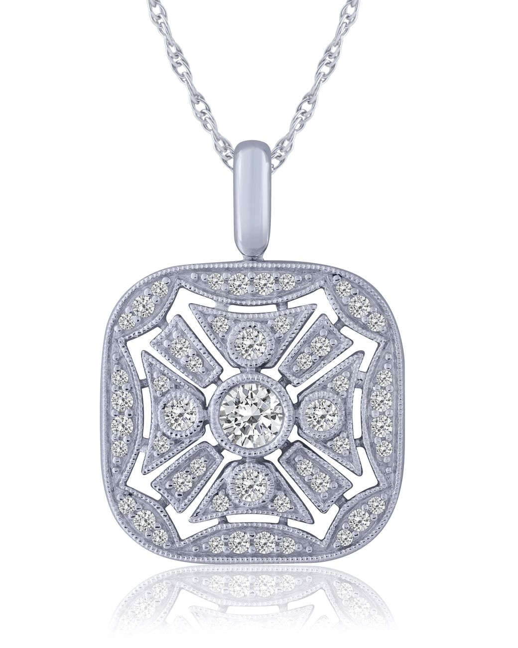 Diamond Pendant Necklace