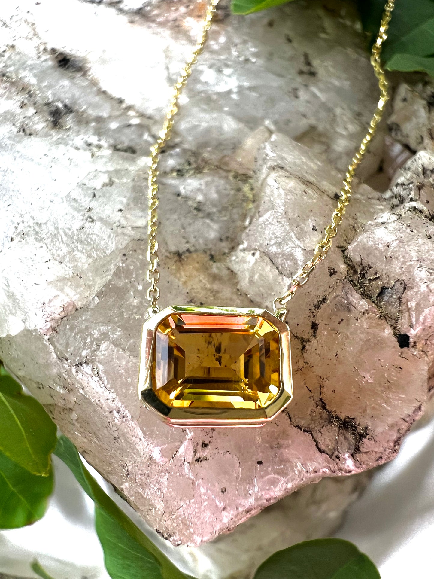 Citrine Necklace