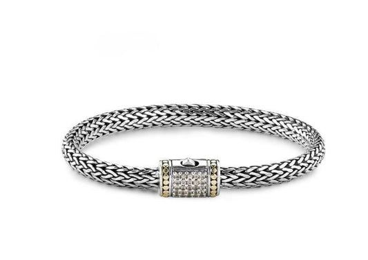 Samuel B Kuta Bracelet - White Sapphire
